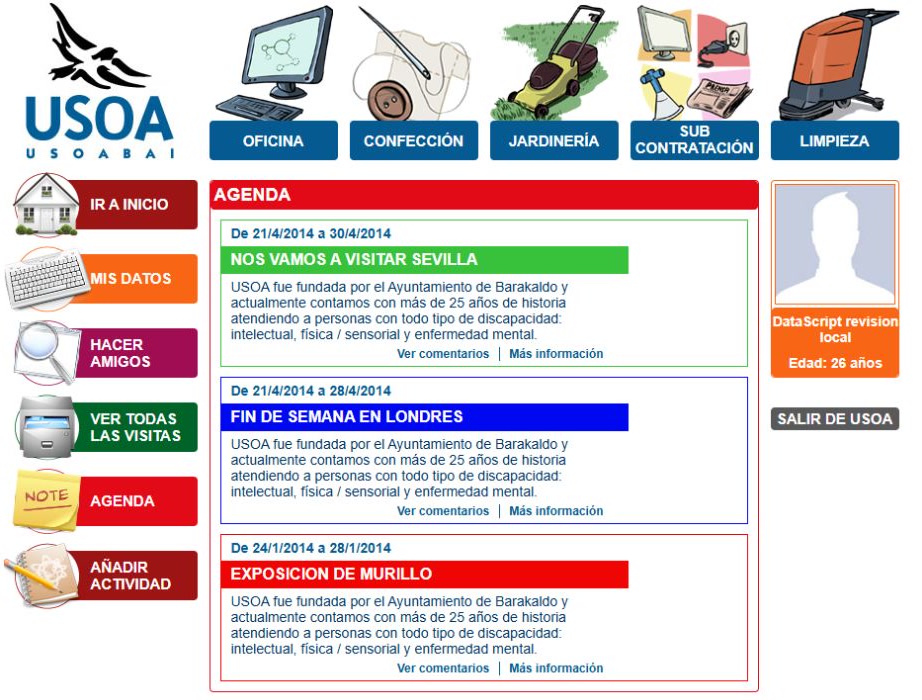 Usoa Bai Social Intranet