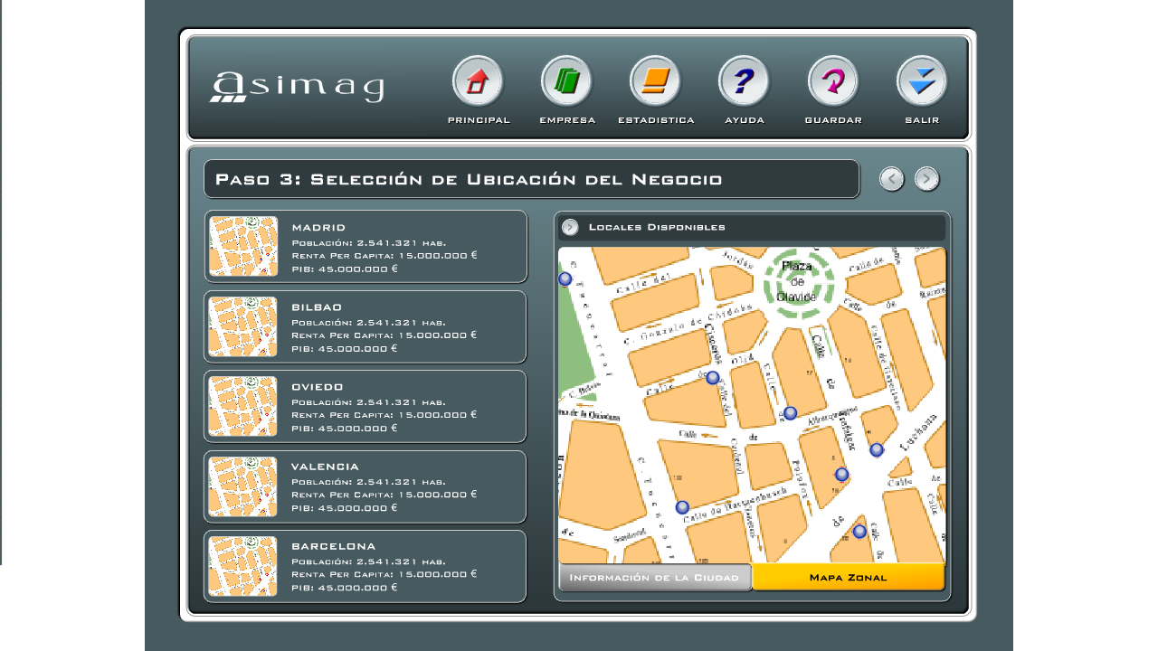 Simulador de gestión empresarial