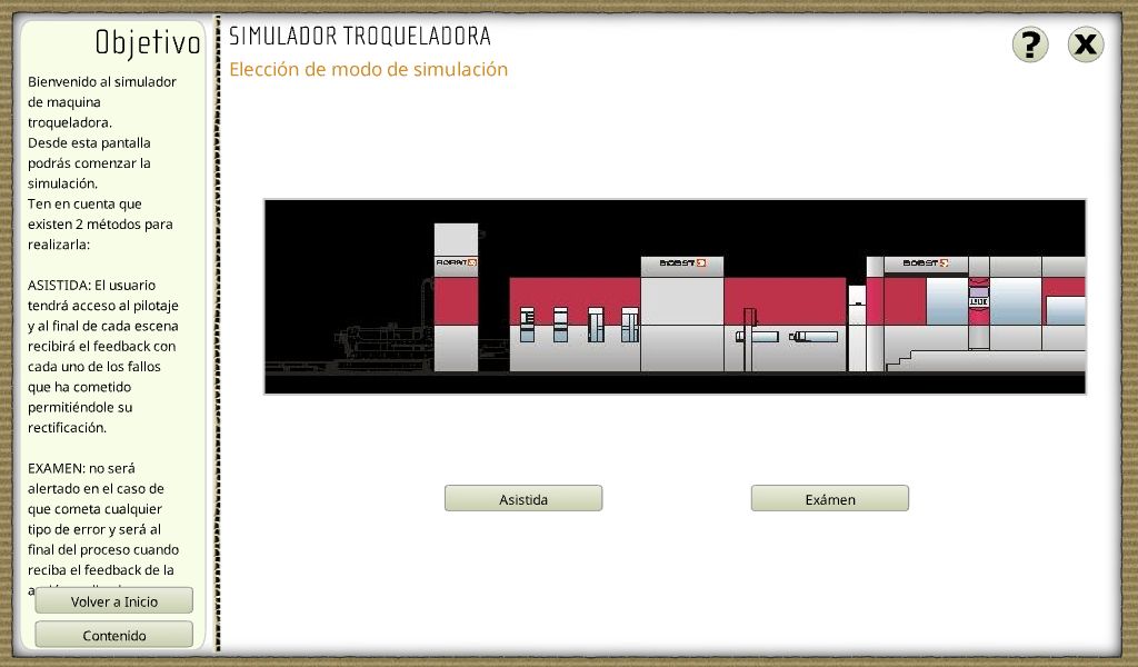Die-Cutting Machine Simulator