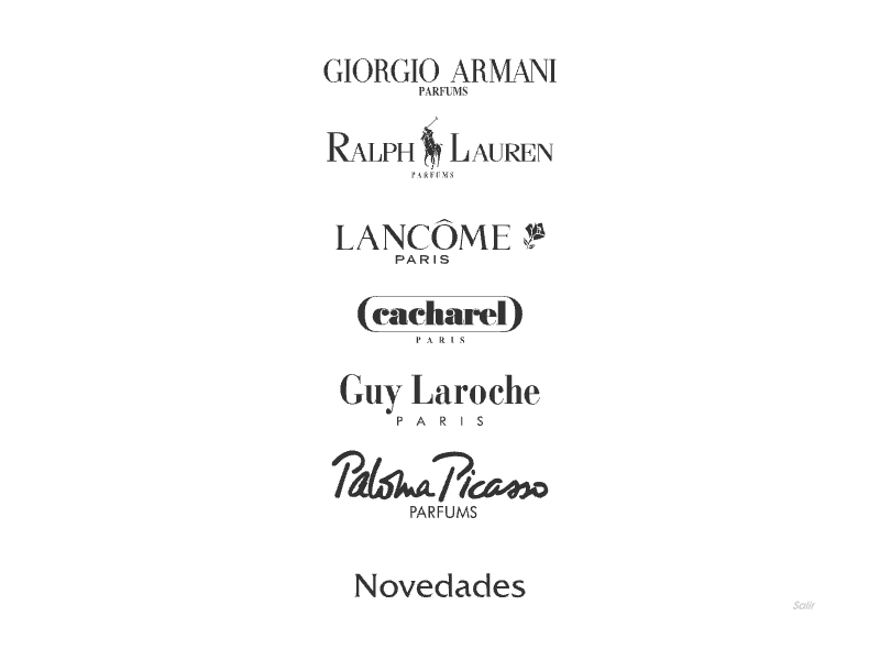 Catálogo interactivo de perfumes L’Oréal