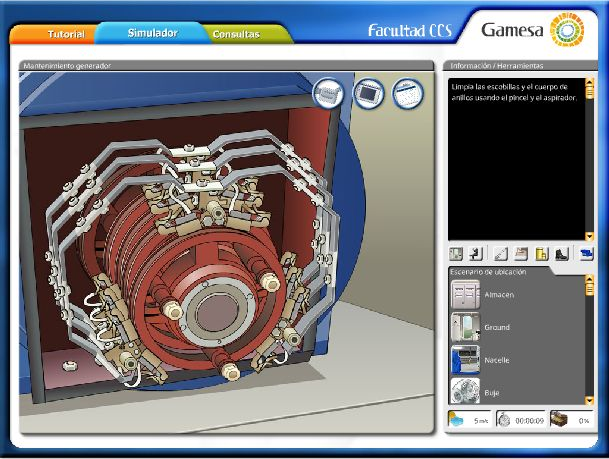 Wind Turbine Maintenance Simulator